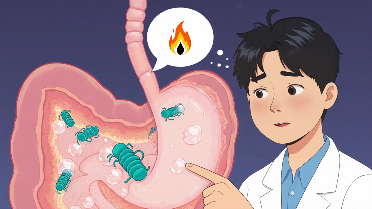 How Stomach Ulcers Are Linked to Helicobacter pylori Infection