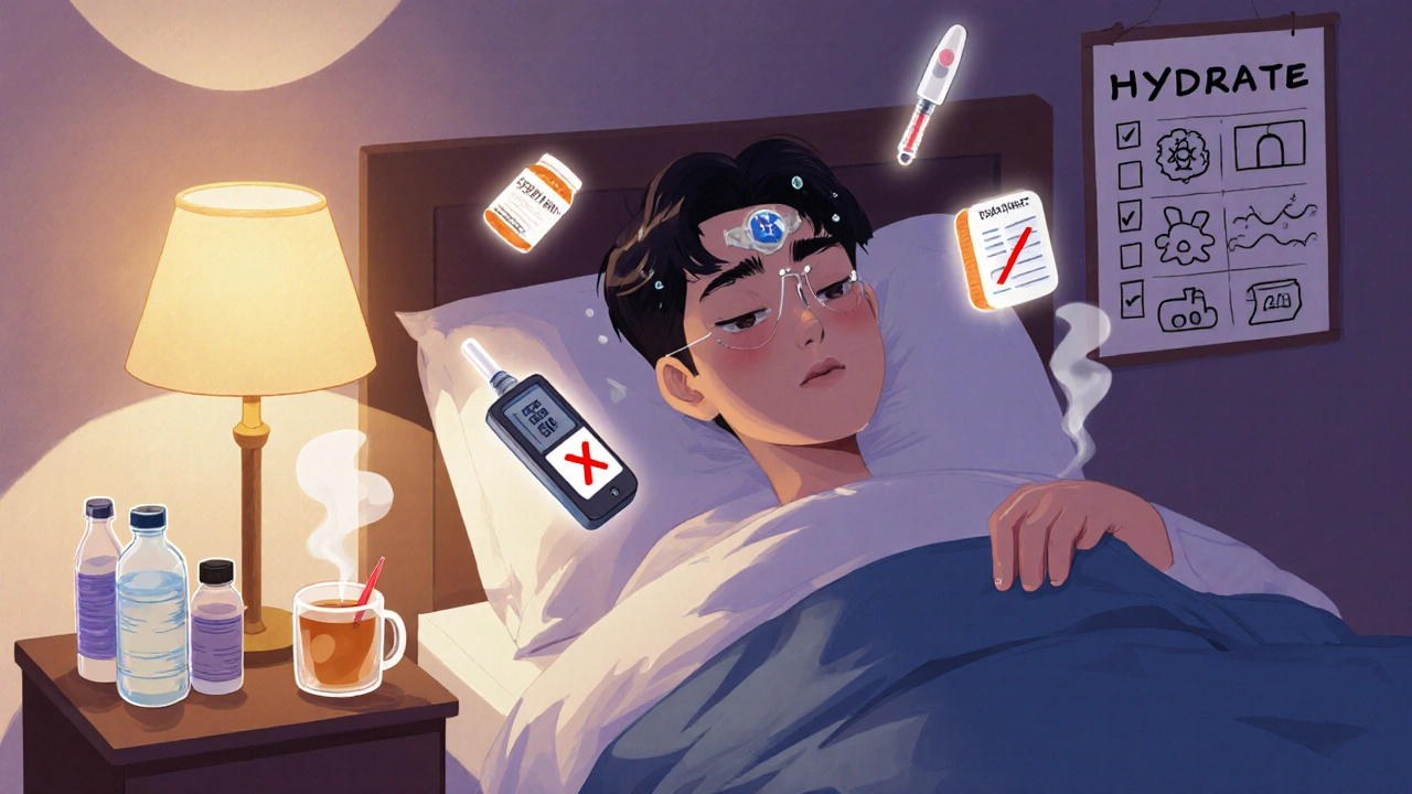 Sick Day Rules for Diabetes Medications: How to Prevent DKA and AKI During Illness