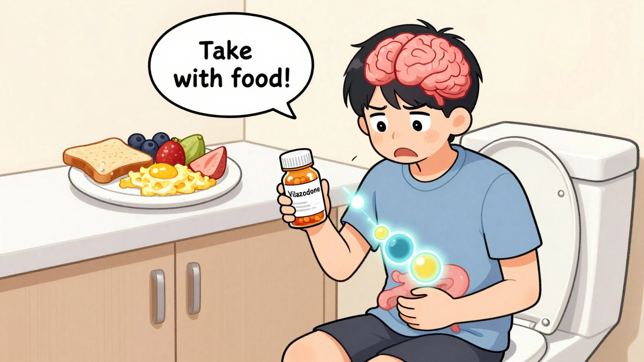 Vilazodone and Diarrhea: How to Manage GI Side Effects When Starting Antidepressants