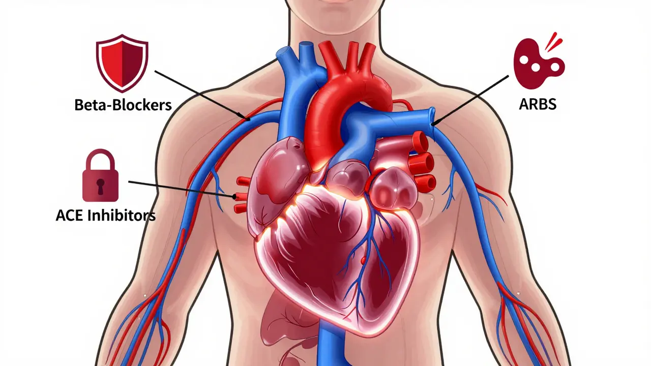Beta-Blockers, ACE Inhibitors, and ARBs: Risks, Side Effects, and What to Take